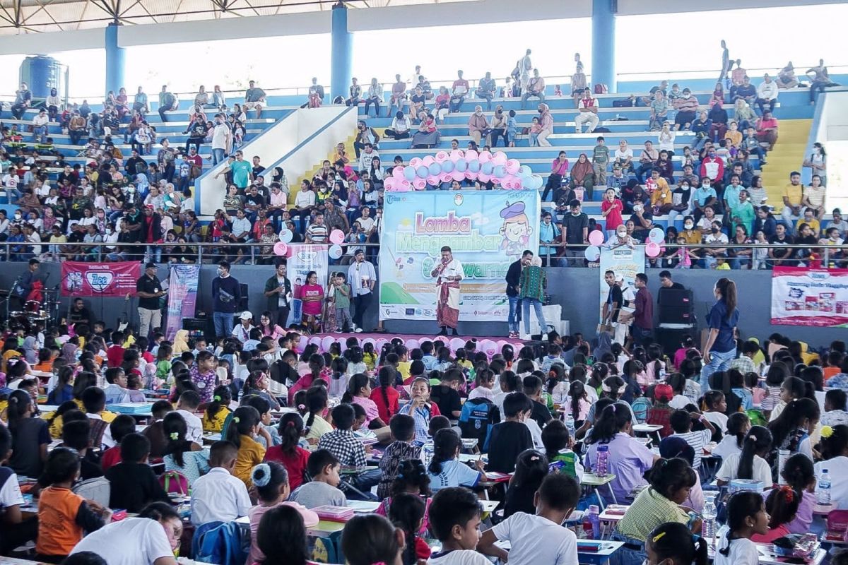 Pemkot Kupang gelar lomba mewarnai bagi anak PAUD dan TK