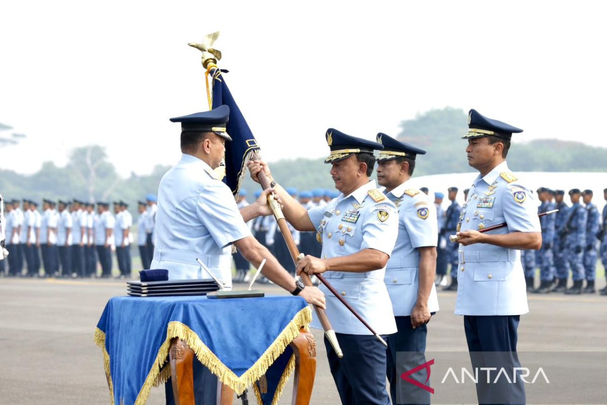 Kasau memimpin Sertijab Pangkoopsudnas dan Dankodiklatau