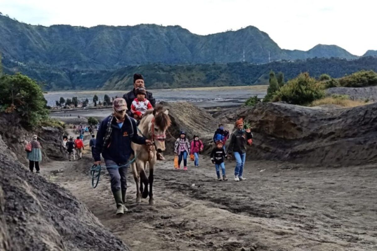 Kawasan Bromo bebas kendaraan bermotor pada 23 Desember