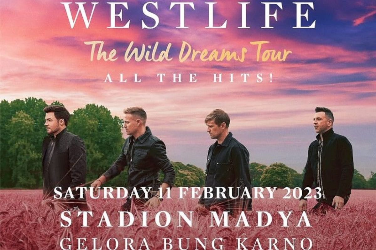 Tiket tambahan tur konser Westlife di Jakarta akan dijual mulai Sabtu