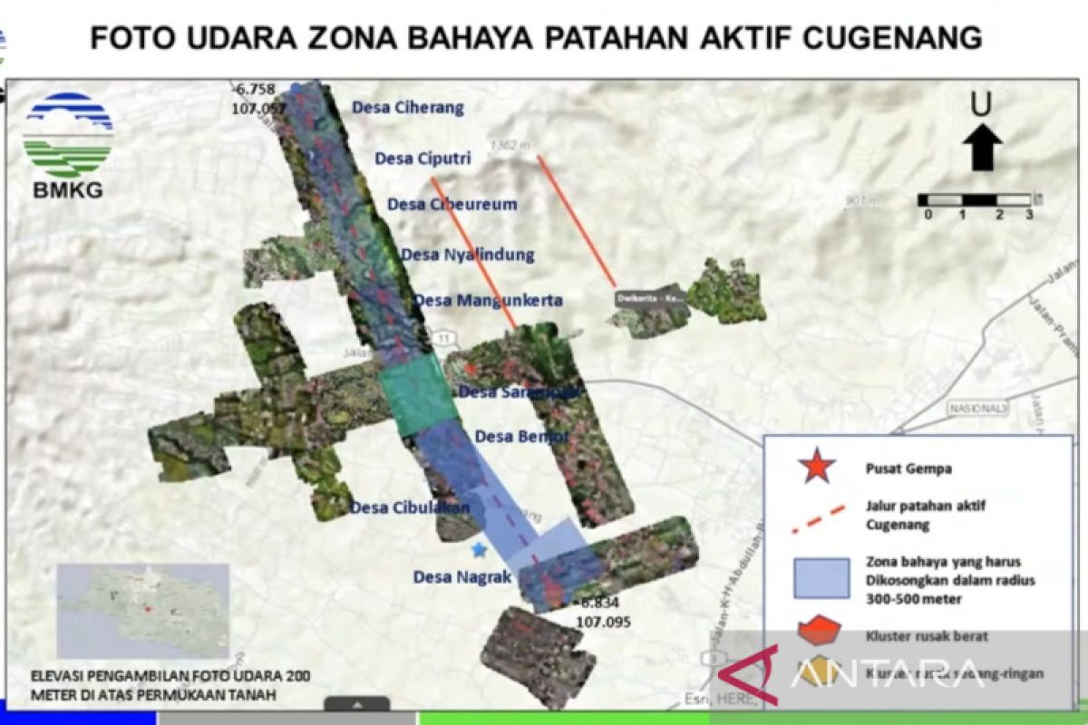 BMKG: gempa Cianjur merupakan patahan baru