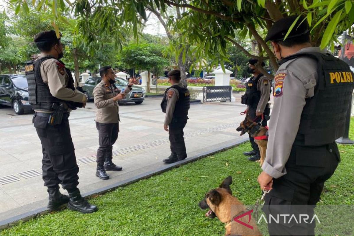 Pernikahan Kaesang, Polda Jateng libatkan Unit K-9 dalam pengamanan