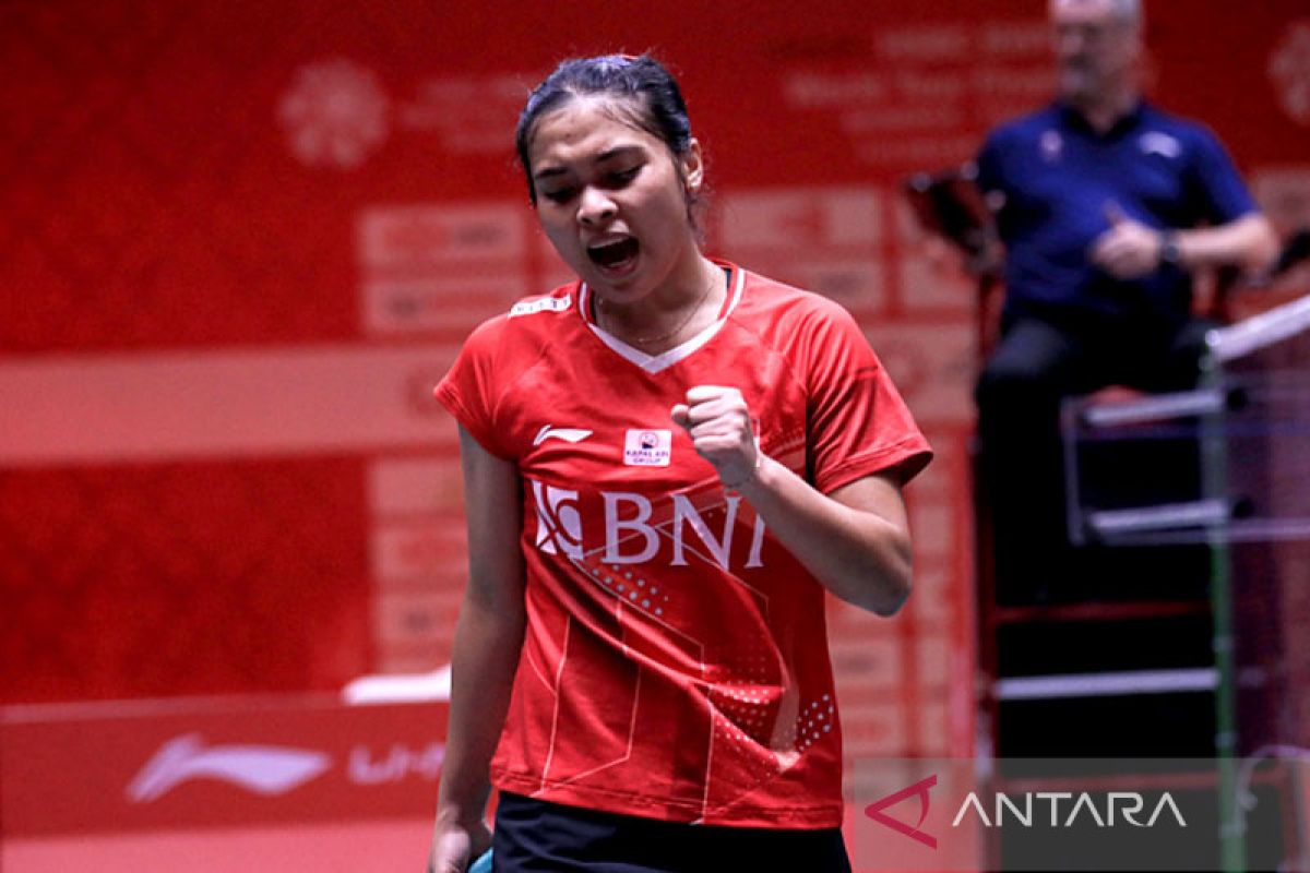 Bulu tangkis: Gregoria raih gelar BWF Super Series perdana di Spain Masters