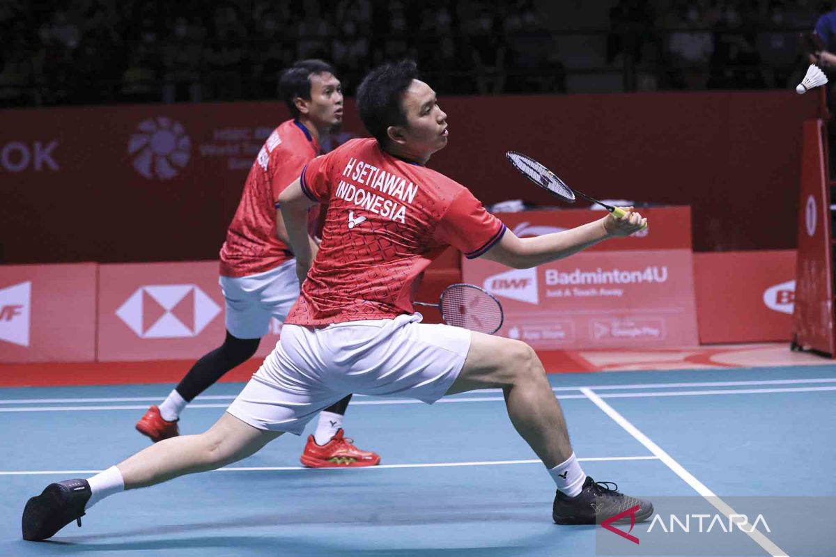 Hasil BWF World Tour Finals 2022: Ahsan/Hendra dan Ginting melaju ke final