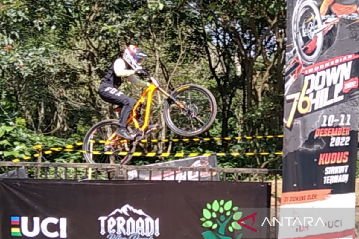 Indonesian Downhill 2022 seri dua Kudus diikuti 137 pebalap