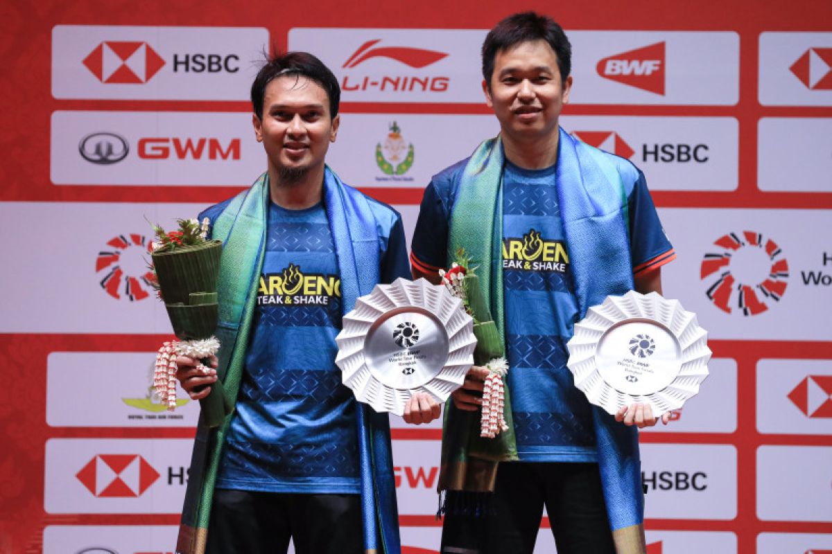 Hendra/Ahsan gagal sabet gelar di turnamen penutup 2022