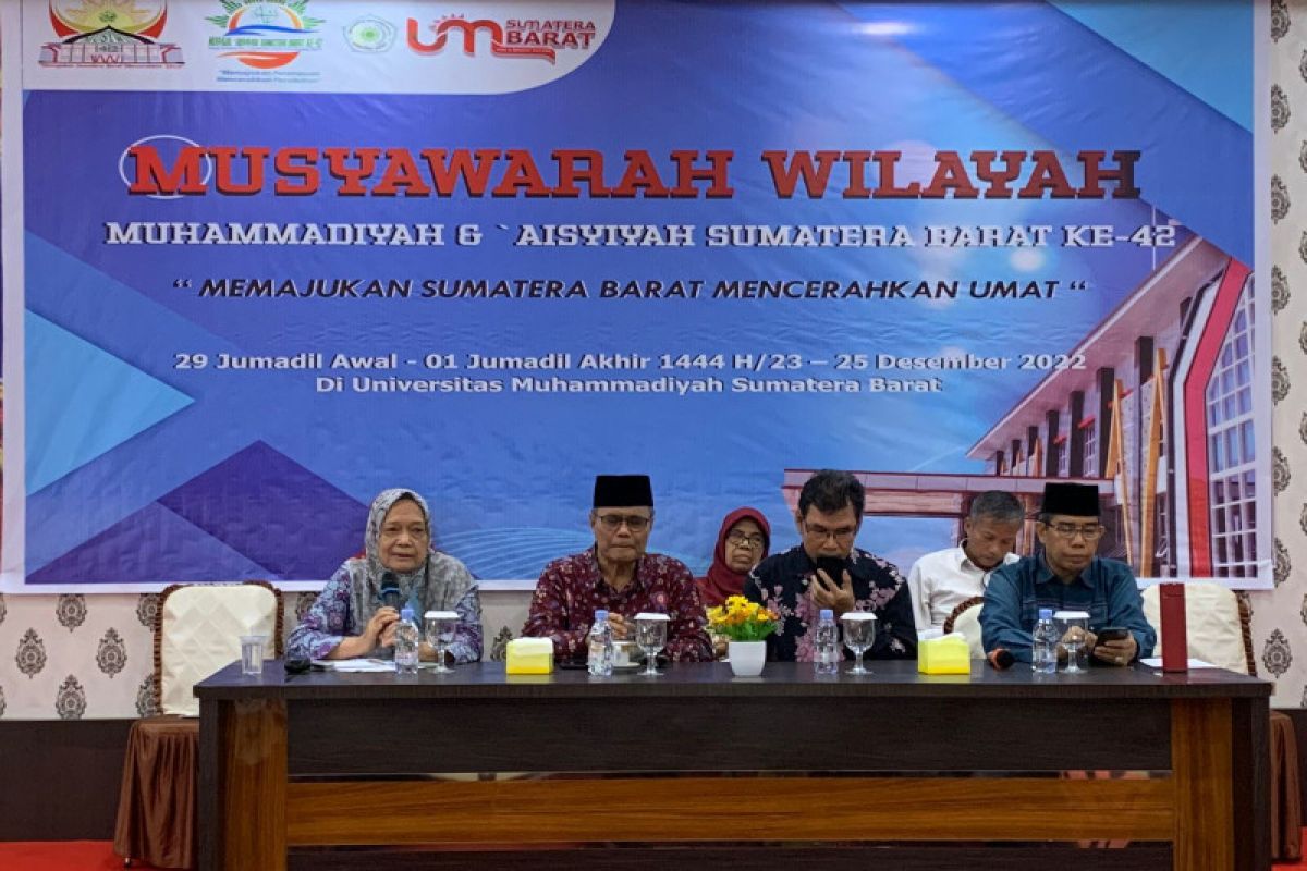 Muhammadiyah dan Aisyiah Sumbar gelar Muswil cari pimpinan organisasi