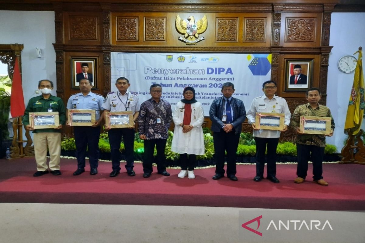 Pemkab  Batang terima 19 DIPA dan pagu anggaran Rp289 miliar