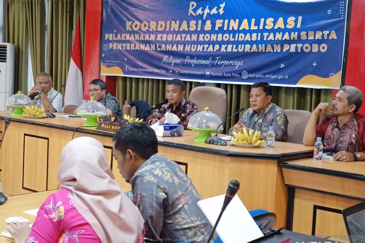 BPN dan Pemkot Palu  tuntaskan konsolidasi lahan huntap Petobo