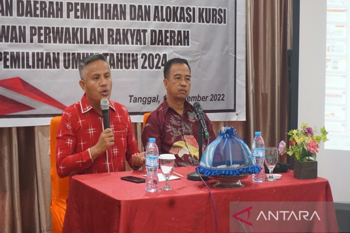 KPU Konawe Selatan gelar uji rancangan Dapil Pilcaleg 2024