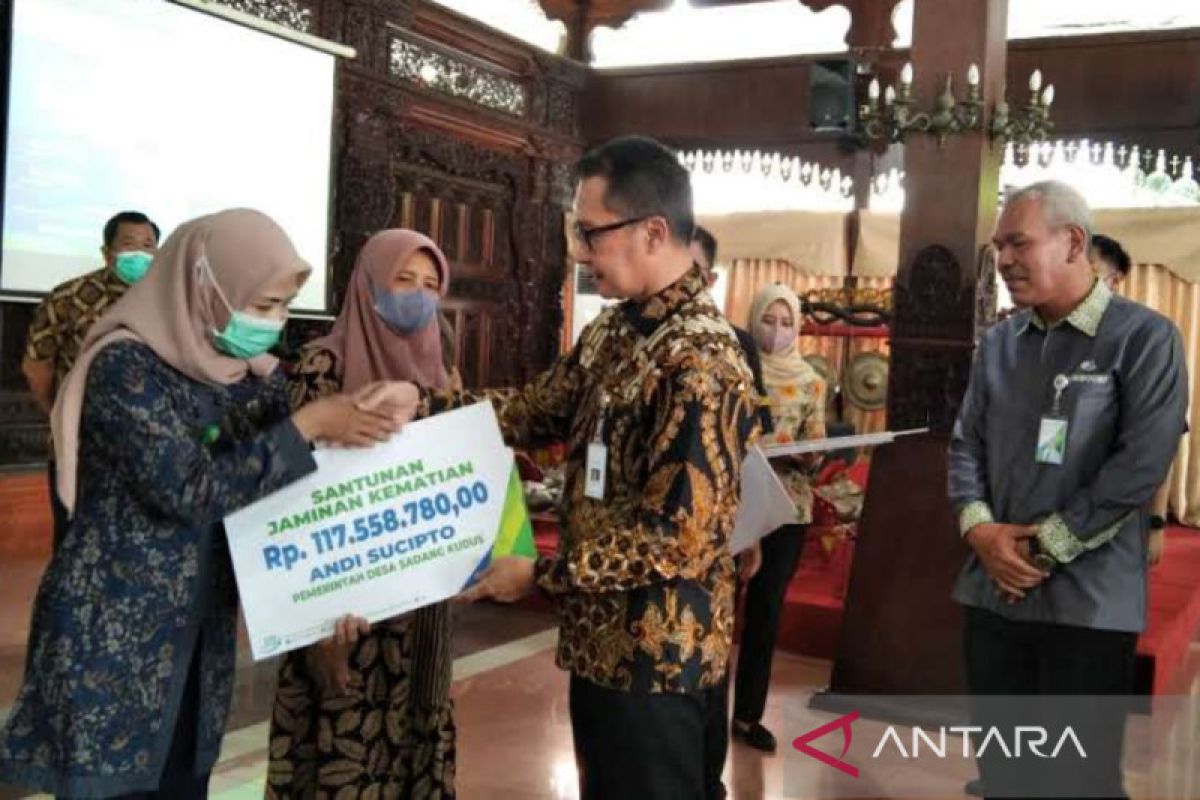 BPJAMSOSTEK Kudus bayar klaim sebesar Rp230,7 miliar