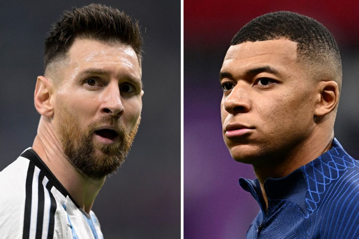 Piala Dunia 2022 - Pasar taruhan harapkan Kylian Mbappe sisihkan Lionel Messi