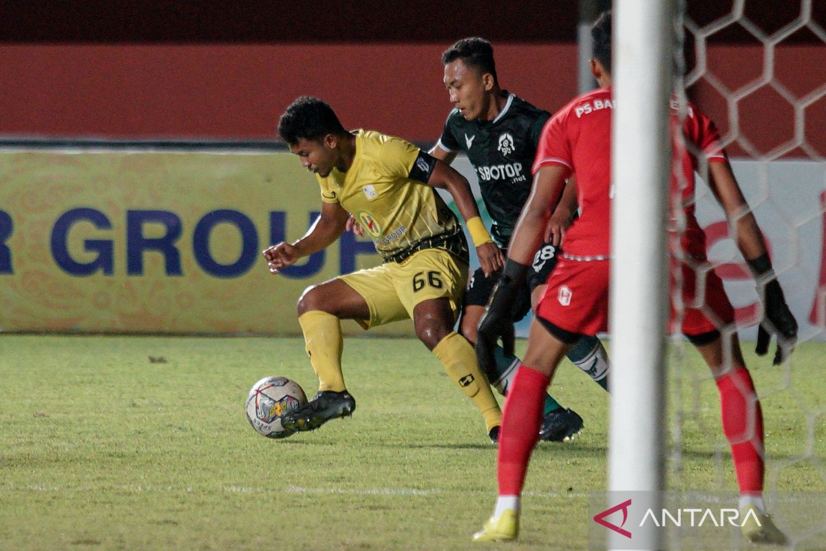 Hasil pertandingan Liga 1: Barito Putera vs Persikabo 1973 1-1