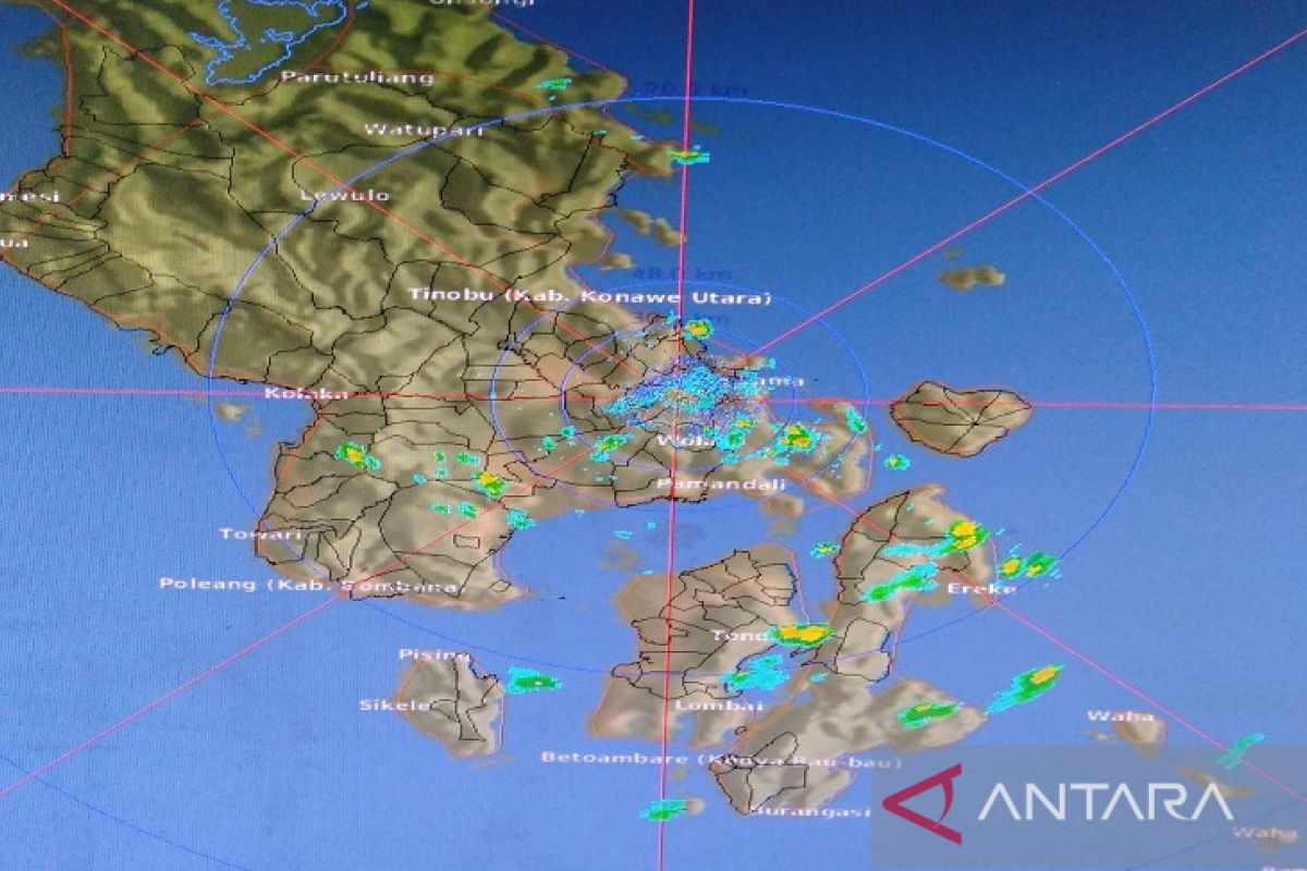 BMKG Kendari sebut potensi hujan di beberapa daerah di Sulawesi Tenggara