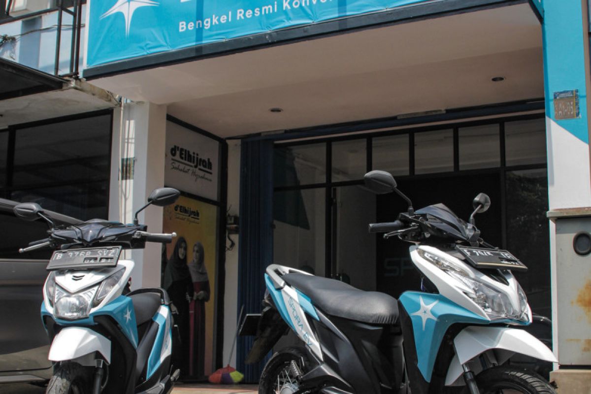 Spora EV ditunjuk sebagai salah satu bengkel konversi motor BBM ke listrik