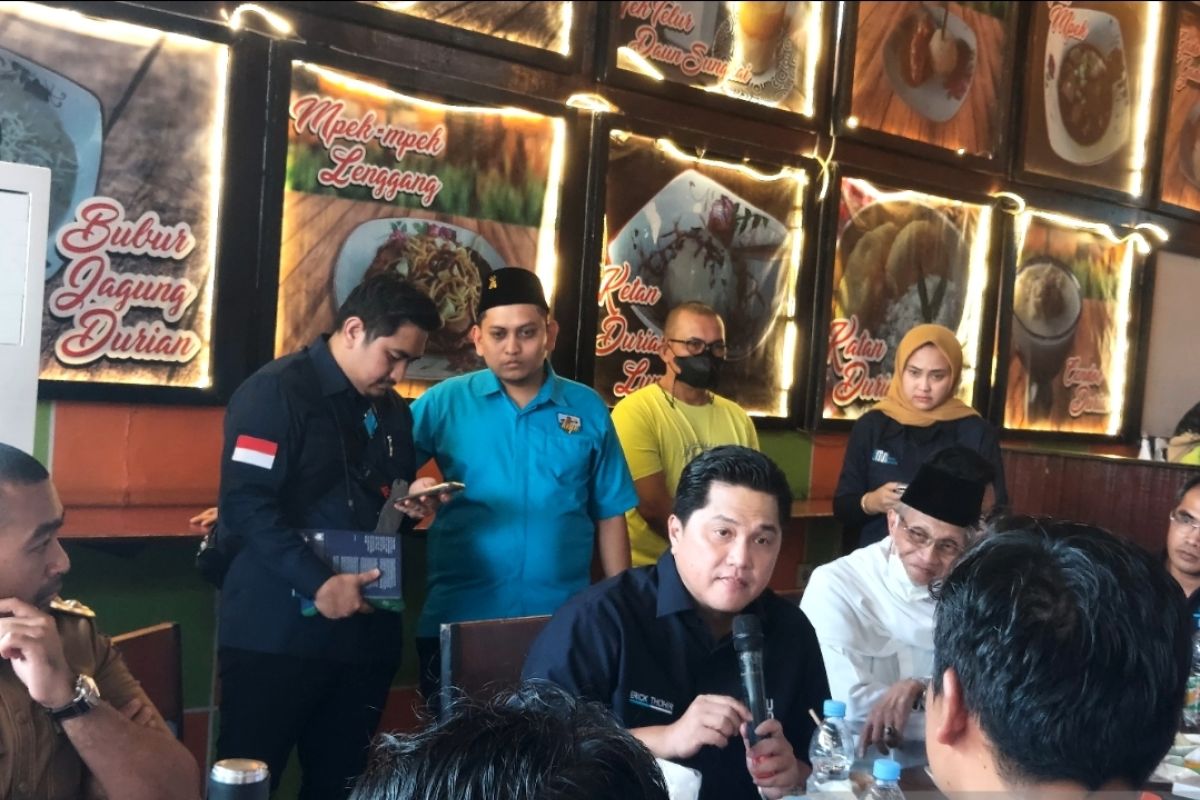 Ditanyai apakah nyapres pada 2024, ini jawaban Erick Thohir