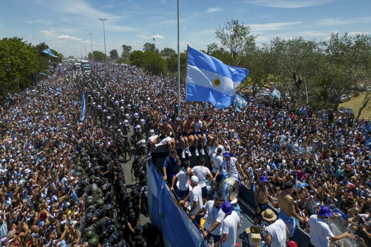 CONMEBOL hadiahi Argentina 10 juta dolar AS