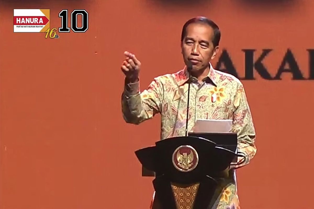 Hanya Hanura yang HUT-nya dihadiri Presiden dan Wapres