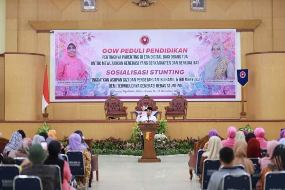 Wawako buka GOW perlu pendidikan dan sosialisasi stunting