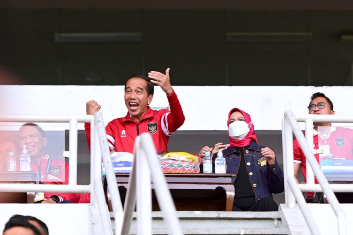 Presiden mendoakan timnas Indonesia menang lawan Brunei