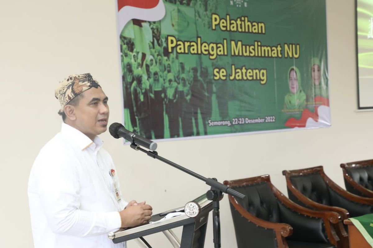 Pemprov Jateng gandeng Muslimat NU gelar pelatihan  paralegal