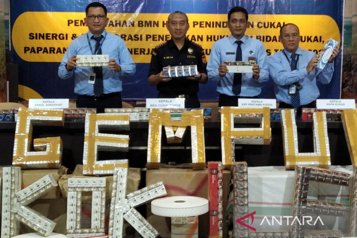 KPPBC Kudus tangani 19 kasus cukai rokok ilegal