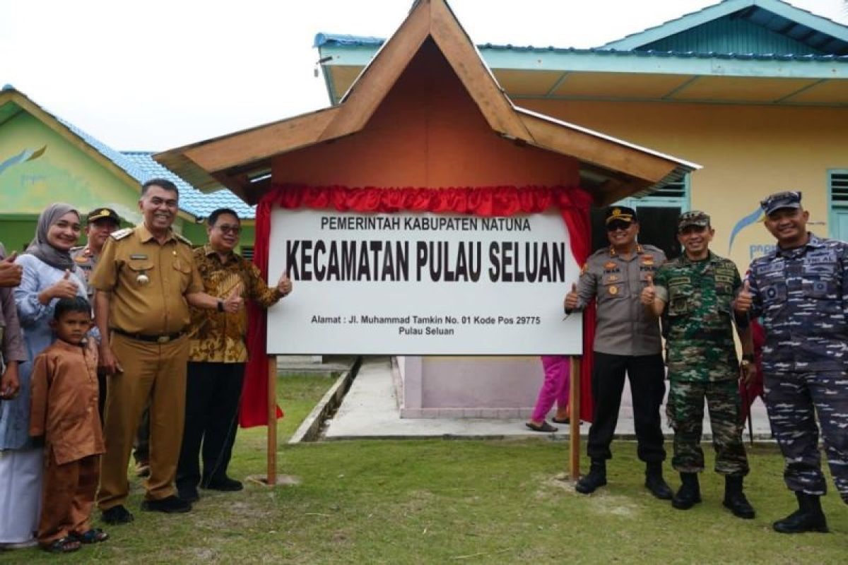 Pulau Seluan resmi menjadi sebuah kecamatan baru di Natuna