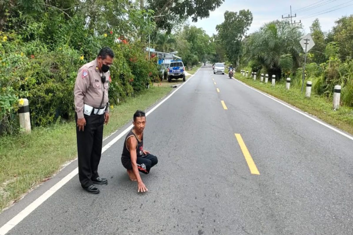 Alami kecelakaan tunggal seorang pemuda asal Mura tewas