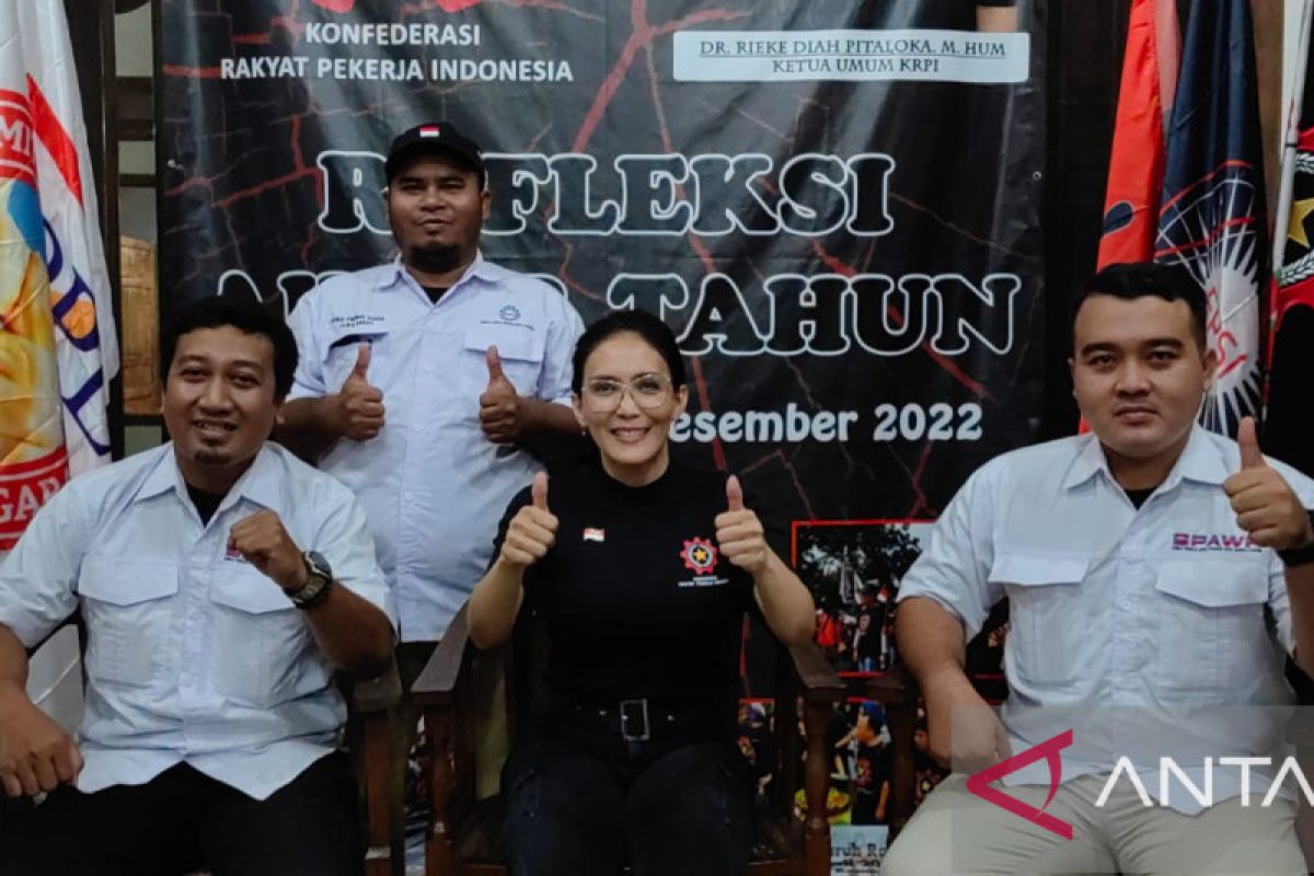 Rieke sebut nilai ada tiga isu penting pekerja diperjuangkan