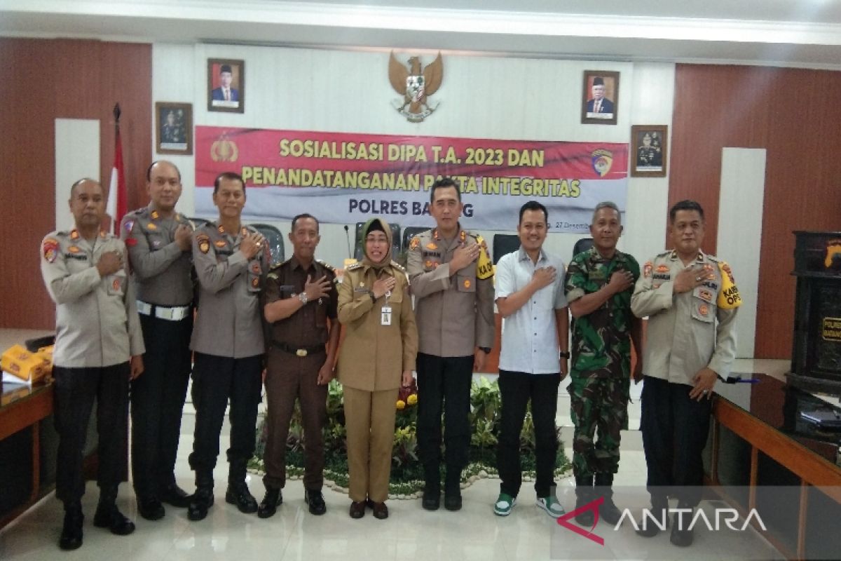 DIPA Polres Batang Tahun 2023 capai Rp64,5 miliar