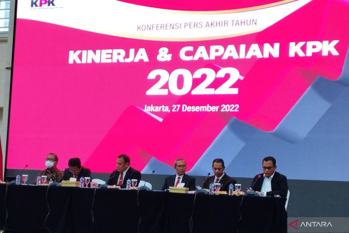 KPK terima 4.623 laporan dugaan korupsi di 2022