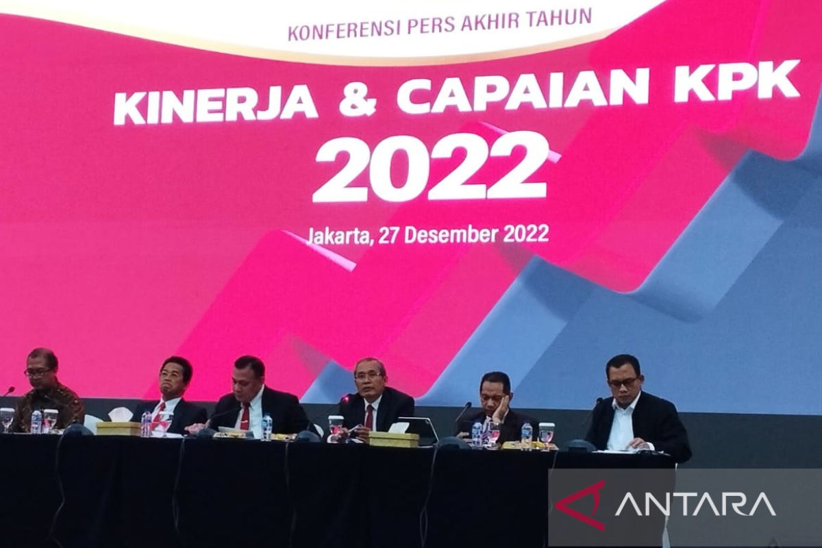 KPK mencatat lima tersangka masih dalam pencarian