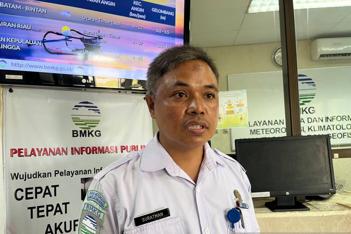 BMKG Batam imbau penyedia jasa transportasi laut perhatikan cuaca saat berlayar