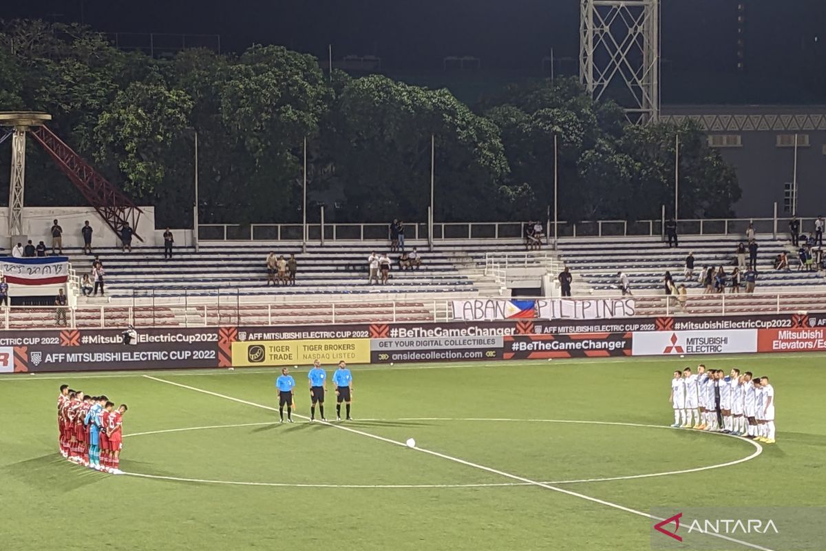 Hasil babak pertama Timnas Indonesia vs Filipina, skuad Garuda unggul 2-0