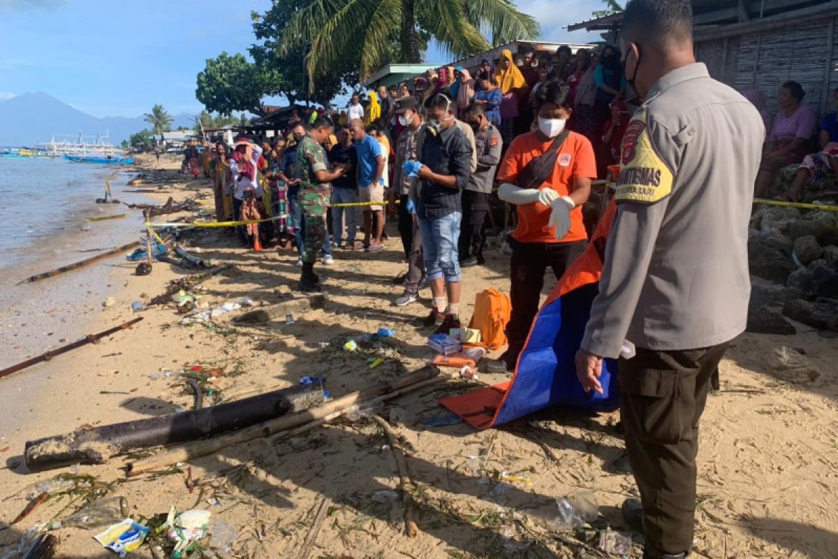 Begini kondisi mayat perempuan di Pantai Kertasari Sumbawa Barat