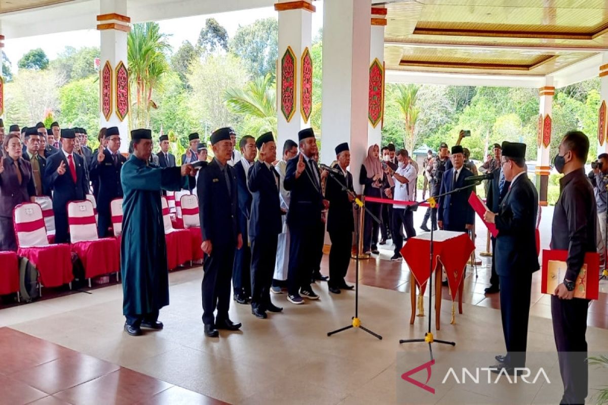 Bupati Katingan minta pejabat baru perkuat integritas dan profesionalitas