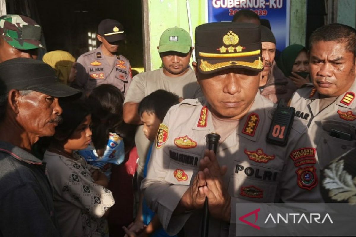 Polisi kejar penculik bayi dengan menggunakan senjata tajam di Kendari Sultra