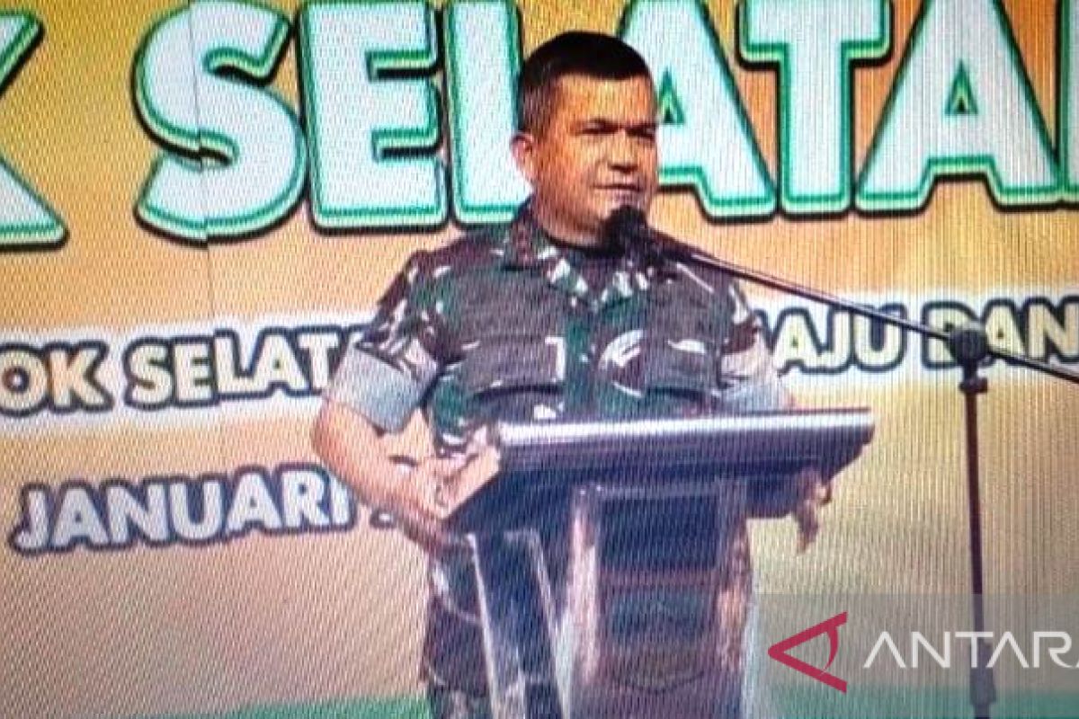 Hadiri malam resepsi HUT Solok Selatan, Pangdam BB: jaga persatuan dalam membangun daerah