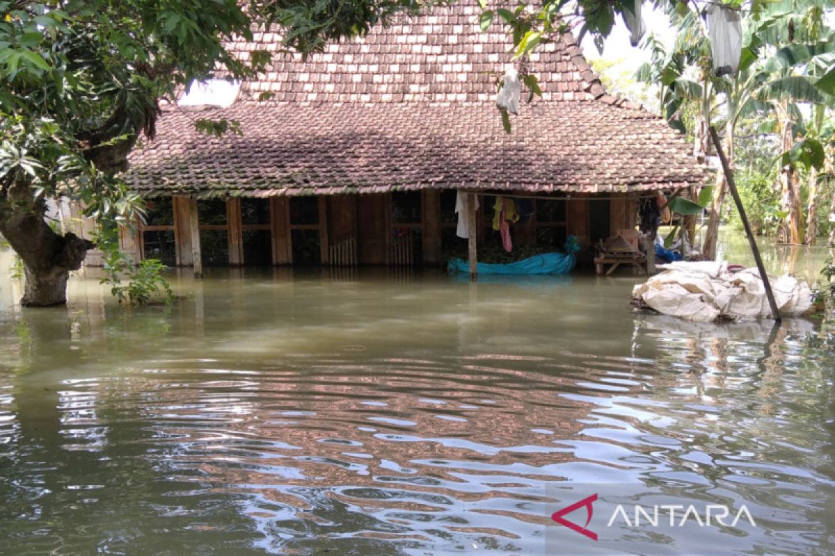 Genangan banjir di Pati bertambah