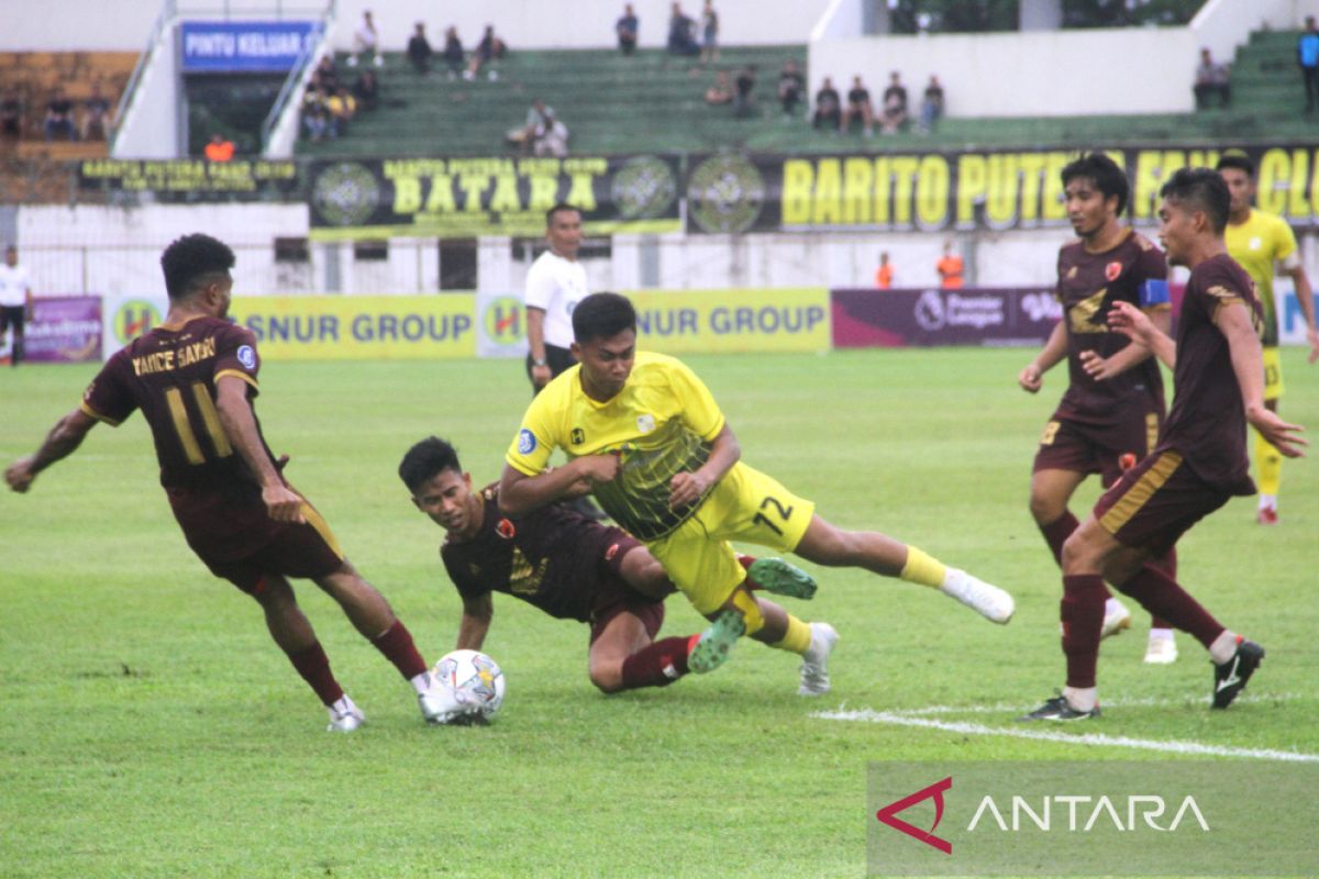 Barito Putera tahan PSM Makassar 1-1