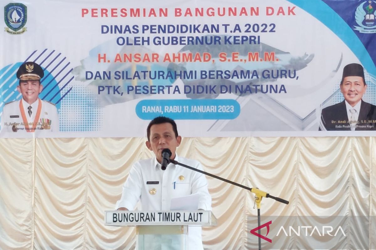 Pemprov Kepri bangun sarana SMA dan SLB di Natuna