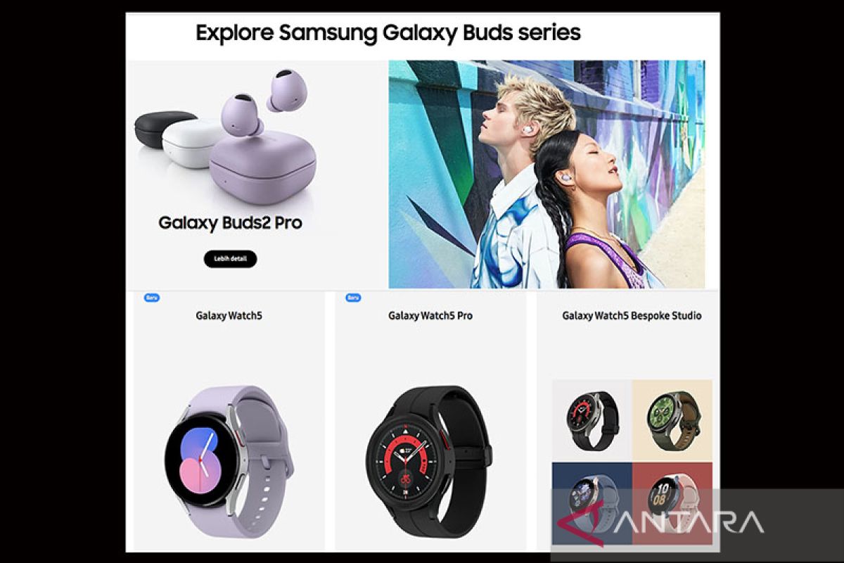 Samsung lakukan pembaruan software Galaxy Buds2 Pro & Watch Series