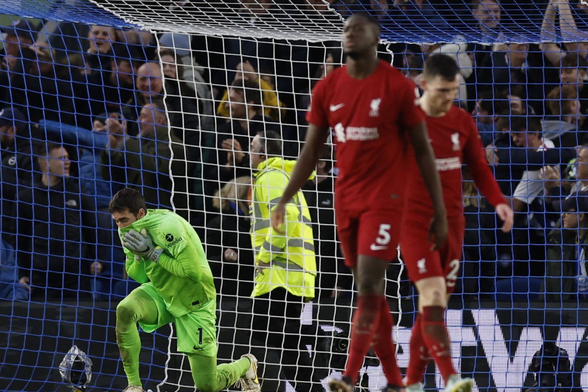 Liverpool takluk 0-3 kepada Brighton