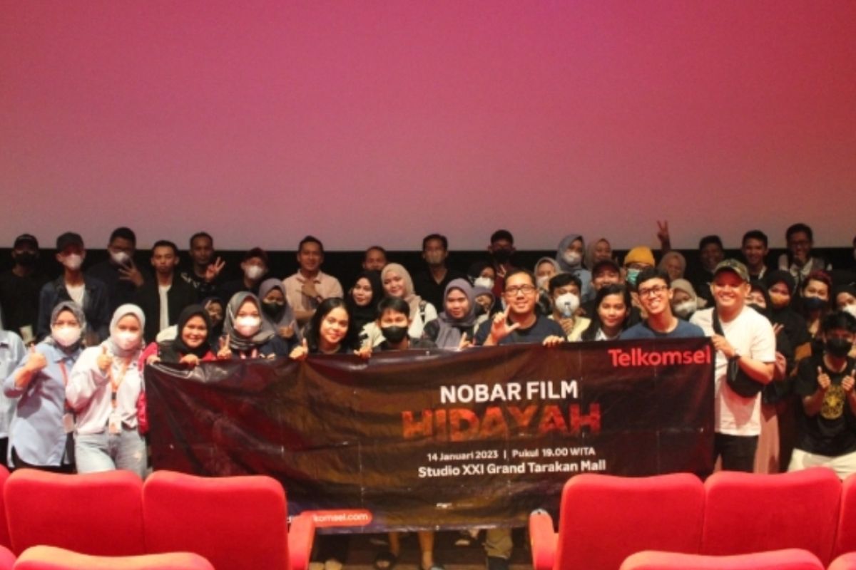 Telkomsel Ajak Pelanggan di Tarakan Nonton Bareng Film Hidayah