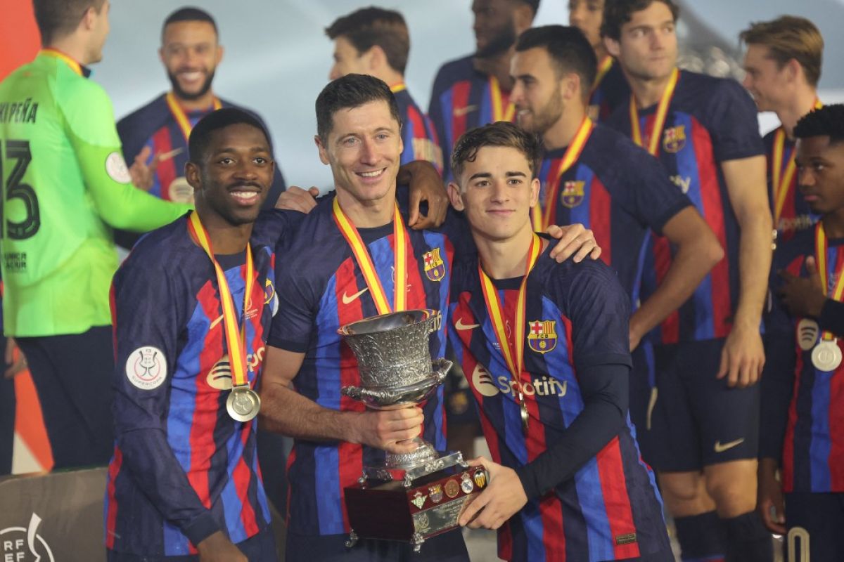 Barcelona juara Piala Super Spanyol 2023 usai kalahkan Real Madrid