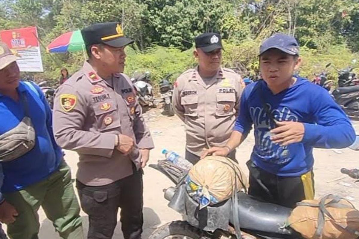 Tergiur informasi temuan emas di Gumas, sejumlah warga pulang dengan tangan hampa