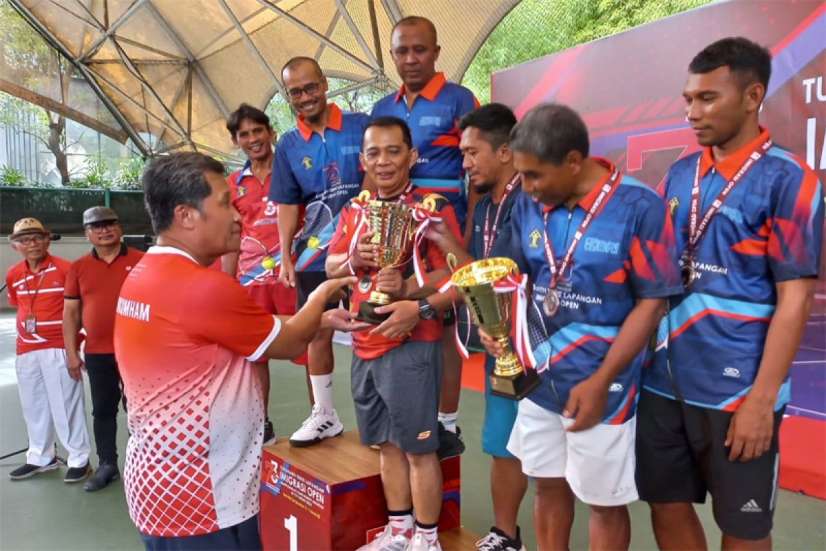 Dua perwakilan Kemenkumham Jateng juara di Imigrasi Open