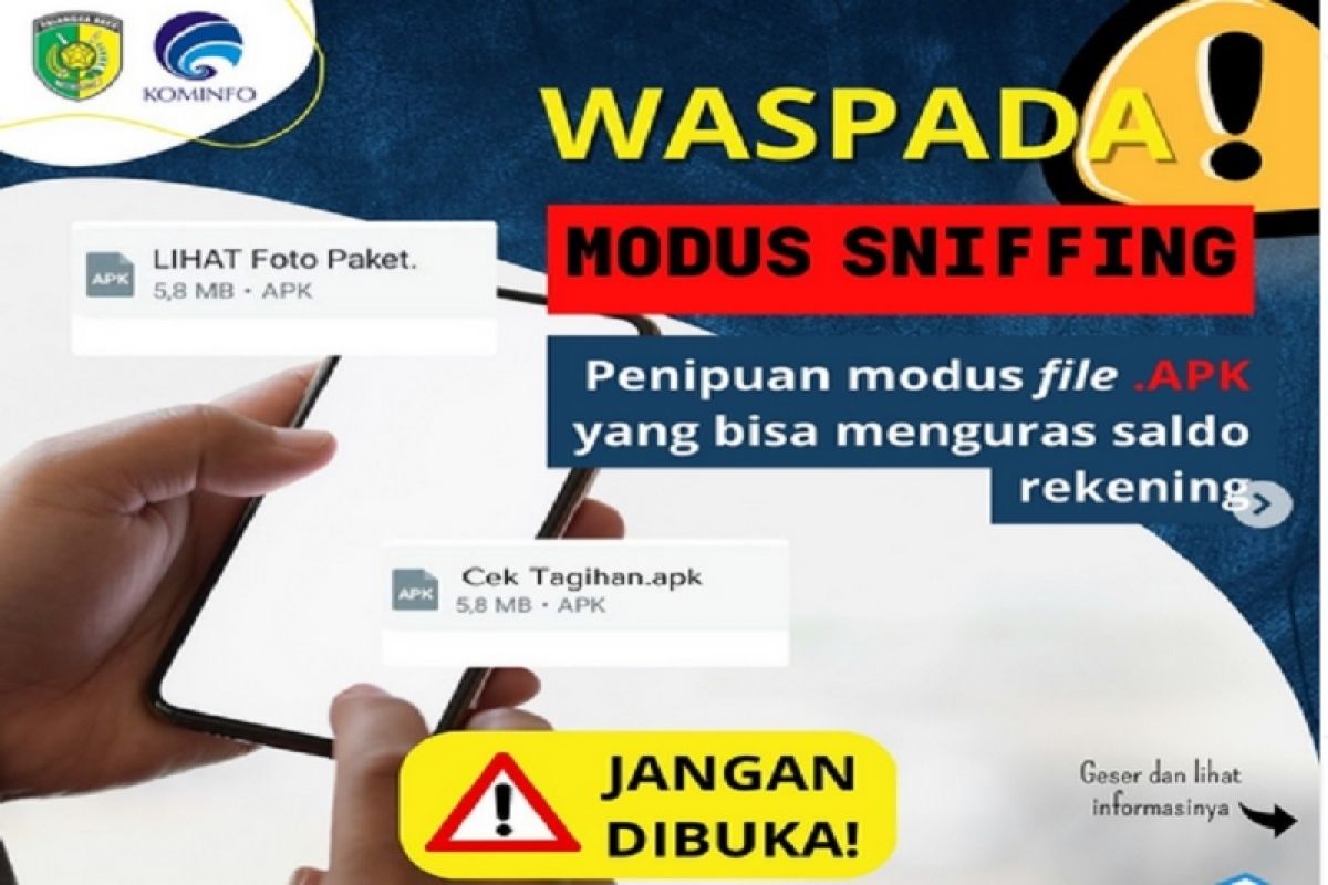 Diskominfo Palangka Raya imbau masyarakat waspadai penipuan bermodus 'sniffing'