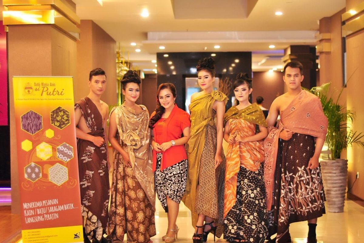 siPutri, batik dengan pewarna alam asal Semarang tembus pasar internasional