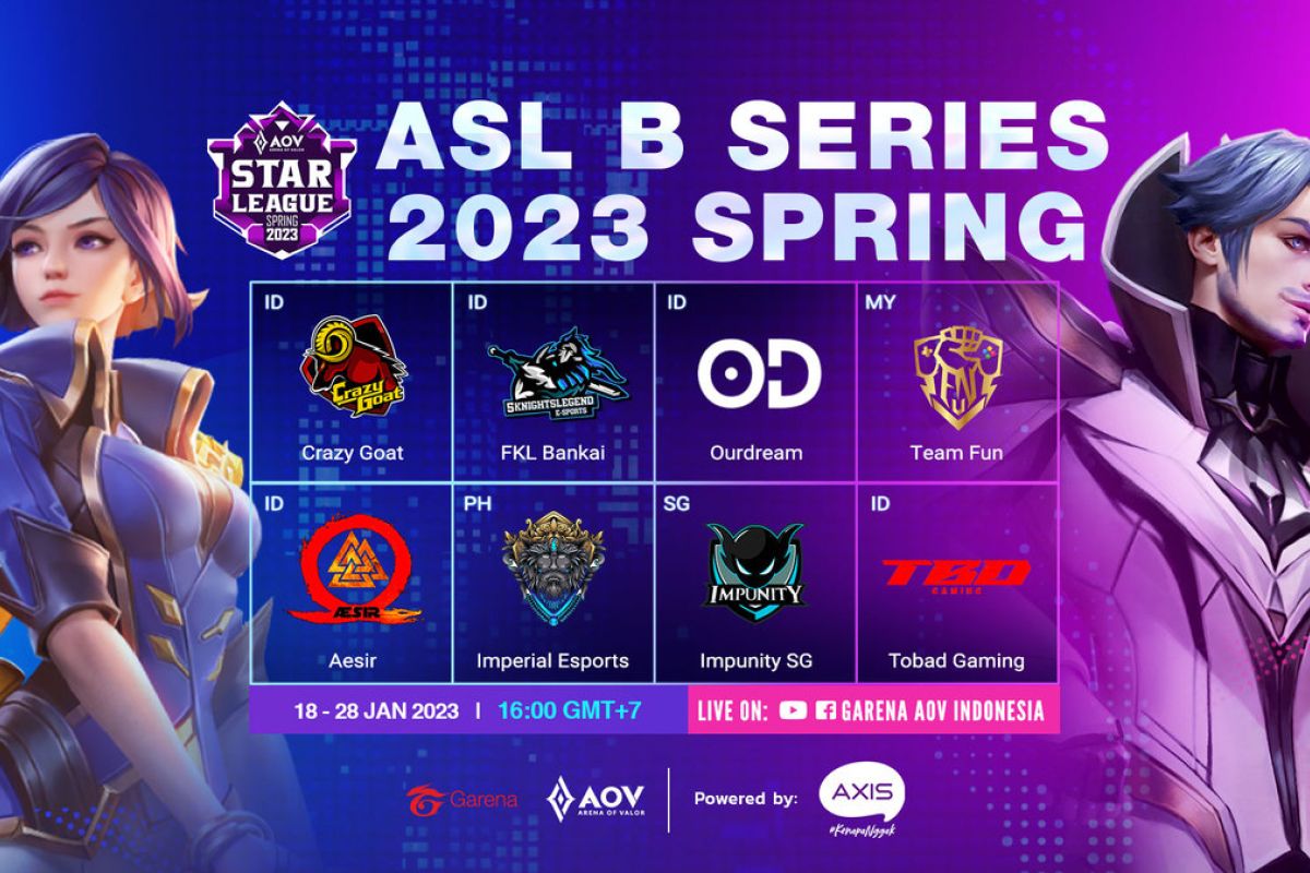 Tim Indonesia perebutkan tiket menuju AOV Star League